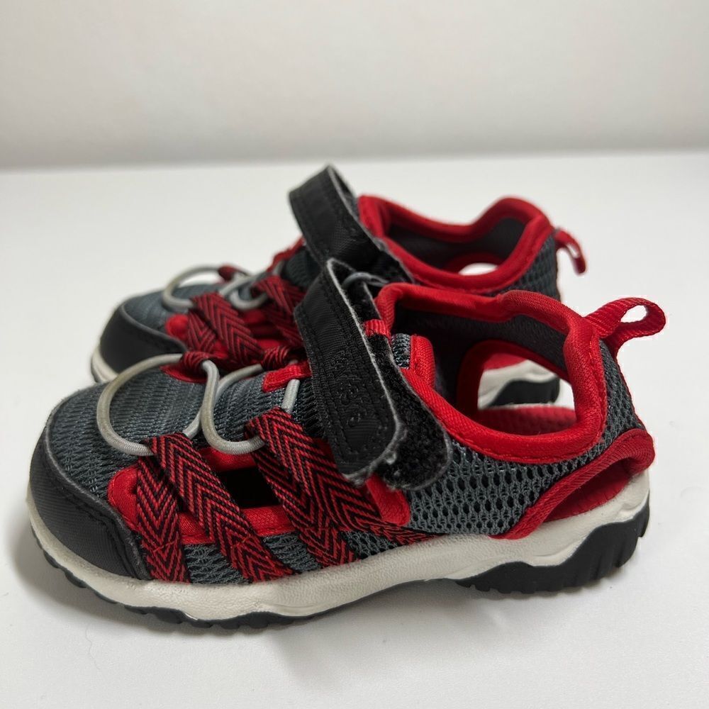 Carter's Monroe Navy Red Sneaker Sandals Summer Little Boys Shoe Size 6